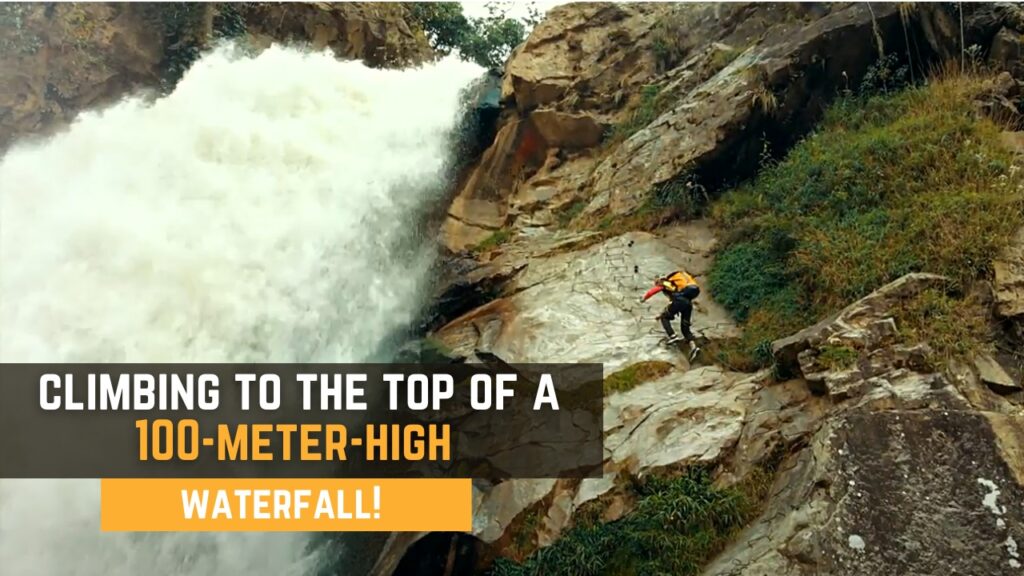 Climbing at salto del buey - Medellin VIP