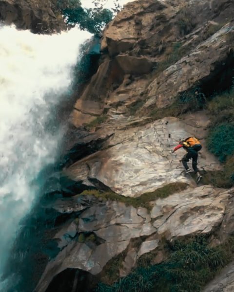 waterfall at salto del buey