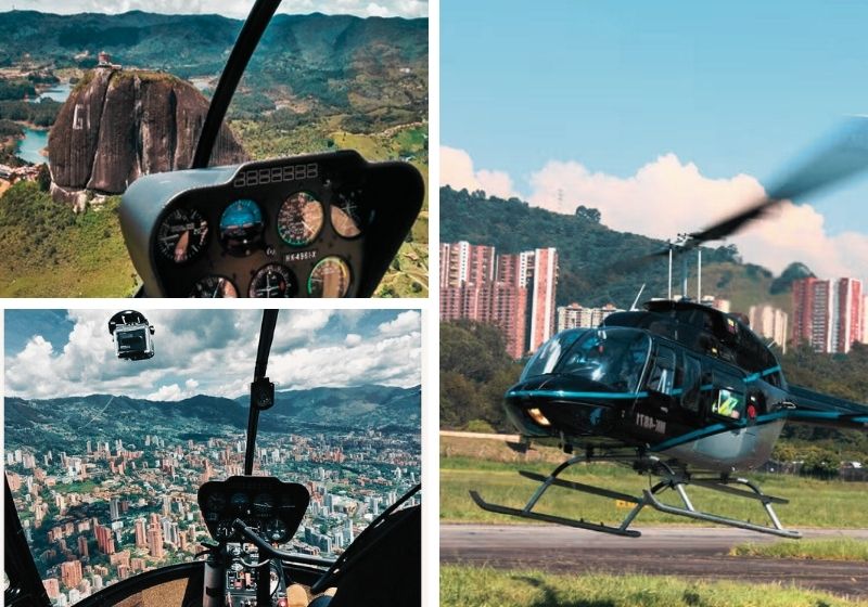 medellin helicopter tour